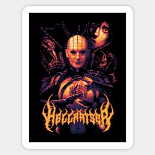 Hellraiser Pinhead Woman Sticker